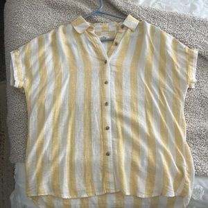 NWOT Marine Layer short sleeve button down